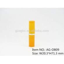 Cute Plastic Round Lipstick Tube Container AG-OB09, cup size 11.8/12.1/12.7mm, Custom colors
